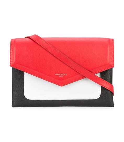 givenchy duetto leather shoulder bag|Givenchy Duetto shoulder bag Blue Dark red .